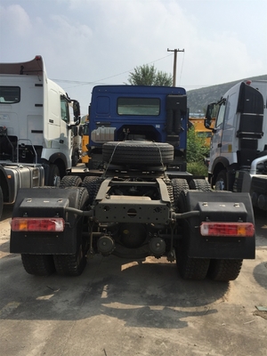 Camión azul ZZ4257N3241W del tractor remolque del camión del motor de Sinotruk Howo 371