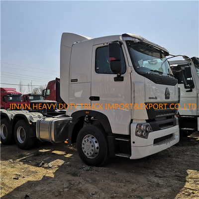 Camión blanco del tractor de Howo 6x4 del camión del motor de Sinotruk A7 6x4