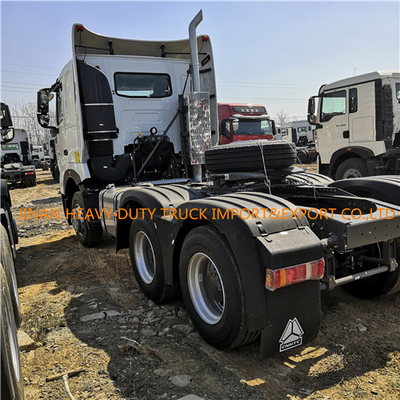 Camión blanco del tractor de Howo 6x4 del camión del motor de Sinotruk A7 6x4