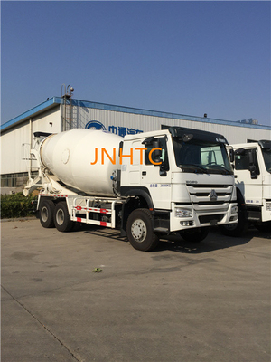 Howo Sinotruk 9 asientos cúbicos del camión dos del mezclador de cemento de 10m3 12CBM