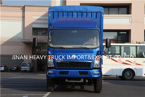 los 6m 5 toneladas de cargo diesel Sinotruk Mini Truck Light Small WD615.47