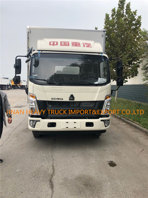 El anuncio publicitario de poca potencia de SINOTRUK HOWO 4x2 acarrea el cargo eléctrico