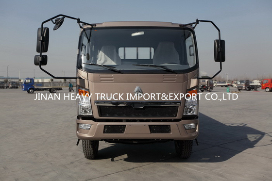 Camión del cargo de la luz de SINOTRUK HOWO 4X2 de Ton Lorry Truck de 8 TONELADAS 10 toneladas 15