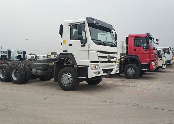 Sinotruk HOWO A7 6x4 371hp camión blanco de descarga camión de carga