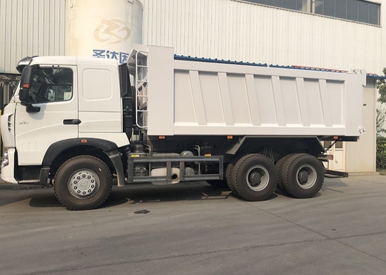 Sinotruk HOWO A7 6x4 371hp camión blanco de descarga camión de carga