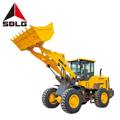 Maquinaria de Ton Wheel Loader Earth Moving de la carga útil 3 del cubo de Sdlg LG933L 1.8m3