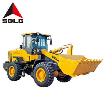 Maquinaria de Ton Wheel Loader Earth Moving de la carga útil 3 del cubo de Sdlg LG933L 1.8m3