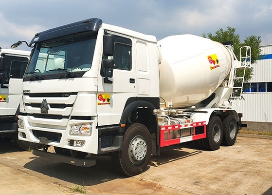 Cemento concreto de la licuadora del camión 8cbm 6X4 del mezclador concreto de Sinotruk HOWO