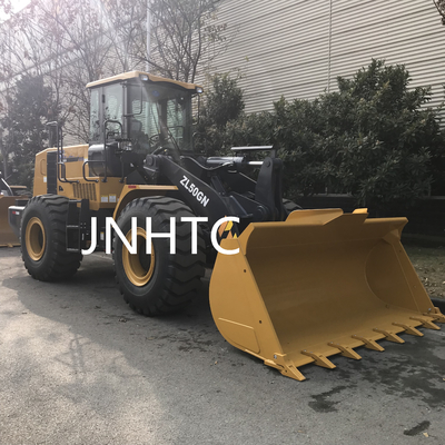Cargador ZL50GN de la rueda de la maquinaria XCMG de construcción pesada 5000KG