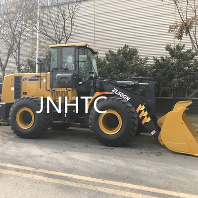 Cargador ZL50GN de la rueda de la maquinaria XCMG de construcción pesada 5000KG