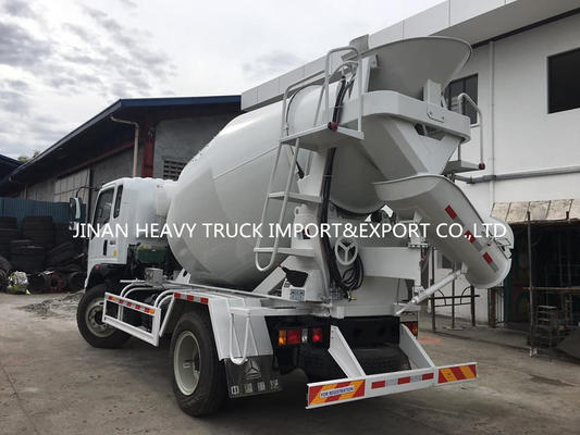 Precio de fábrica HOWO 3cbm 5M3 de trabajo ligero 4x2 de hormigón auto-carga de hormigón camión mezclador