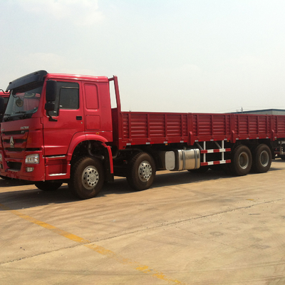SINOTRUK HOWO 12 rueda el camión resistente Lorry Van Load del camión plano del cargo 8X4