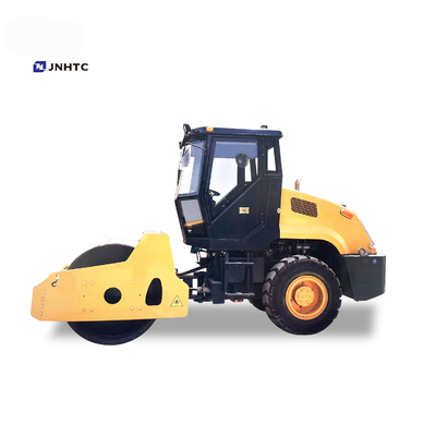 Compresor del rodillo de camino de la maquinaria de construcción de 6 Ton Hydraulic Vibrator Single Drum