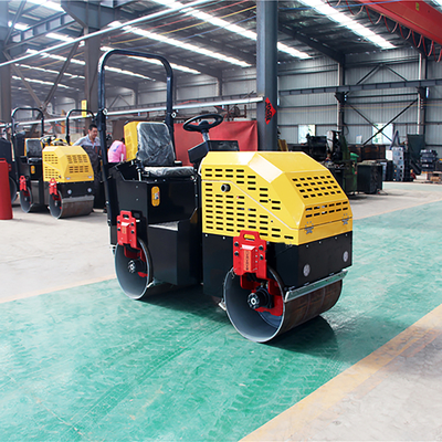 Compresor del rodillo de camino de la maquinaria de construcción de 6 Ton Hydraulic Vibrator Single Drum
