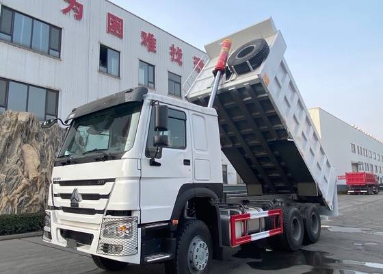 Camión volquete resistente del camión volquete del alzamiento de Sinotruk HOWO 6X4 371HP 18cbm Hyva