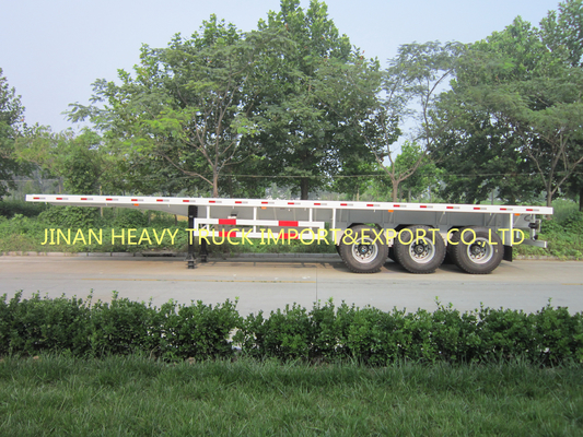 Remolque del transporte de contenedores de SINOTRUK tres Axle Heavy Duty Semi Trailers semi