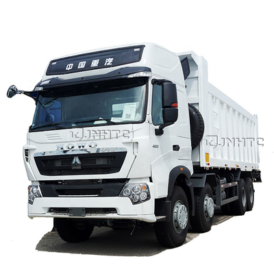 Sinotruk HOWO Euro 2 Mano izquierda Conducción 6x4 371hp Camión blanco de descarga Camión de carga