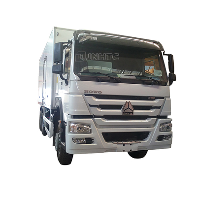 2 ejes Sino Howo 10 ruedas 20 toneladas 30 cúbicos 6x4 refrigerador contenedor de refrigeración camión congelador