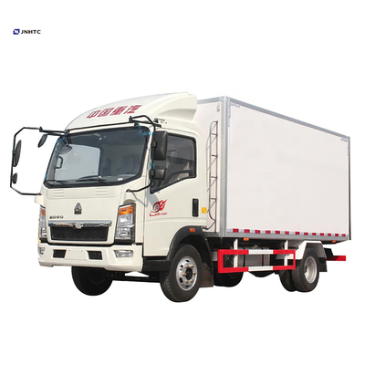 Mini 4x2 6 ruedas 10ton HOWO ligeros refrigerados de la caja de camión con refrigerador de transporte