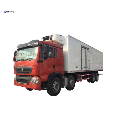 Sinotruk HOWO 45cbm congelador frigorífico camión refrigerado 8x4 camión pesado de 20 toneladas