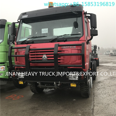 Camión 6x6 371hp del motor de Sinotruk HOWO