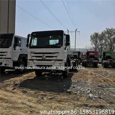 Ruedas comunes 4x2 266HP 336HP del camión 6 del tractor de Howo del motor