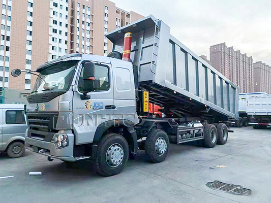 Ruedas de Sinotruk HOWO A7 Tipper Dump Truck 8x4 12 40 toneladas