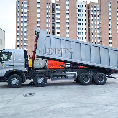 12 descarga Tipper Truck 420hp de la rueda HOWO A7 en Filipinas