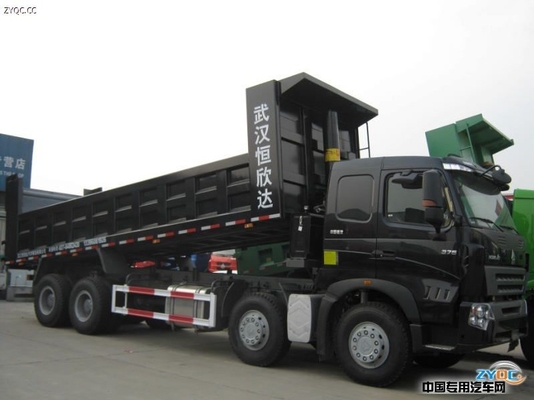 12 descarga Tipper Truck 420hp de la rueda HOWO A7 en Filipinas
