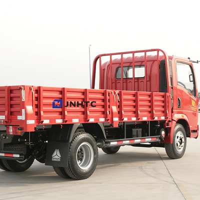 Camión plano 4x2 de Van Load Light Duty Commercial del cargo de la placa