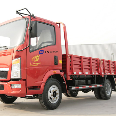 Camión plano 4x2 de Van Load Light Duty Commercial del cargo de la placa
