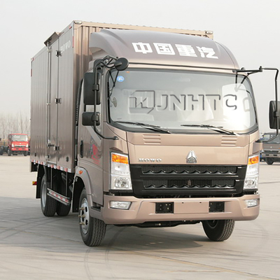 Deber 4x2 de Van Cargo Box Truck Light de la entrega de SINOTRUK HOWO