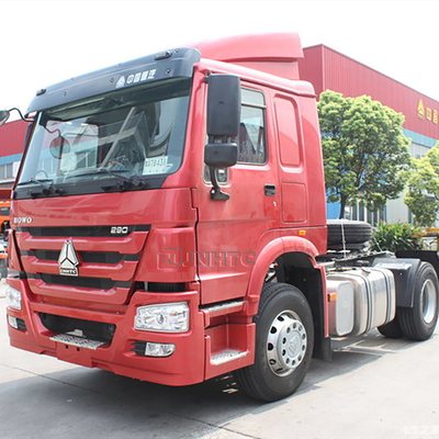 Camión diesel 4x2 102km/h del tractor del petrolero de Sinotruk Howo 400L