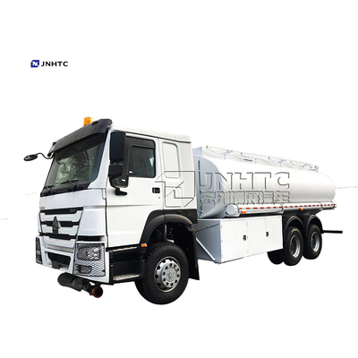 Remolque Euro2 Euro3 25000L 6x4 del petrolero del combustible de aceite de Sinotruk HOWO 371hp
