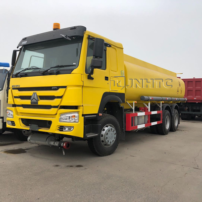 Remolque Euro2 Euro3 25000L 6x4 del petrolero del combustible de aceite de Sinotruk HOWO 371hp