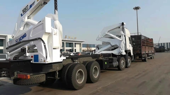 Elevación lateral montada camión Crane Mqh 37a de Sinotruk Howo 8x4 Crane With Xcmg 37t