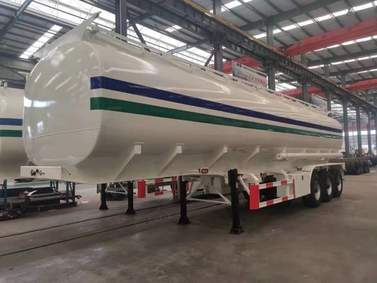 De Liangshan 30000l-60000l del combustible del petrolero remolque de aluminio semi