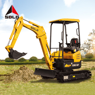 Maquinaria de construcción pesada de SDLG ER616F 1 Ton Mini Excavator
