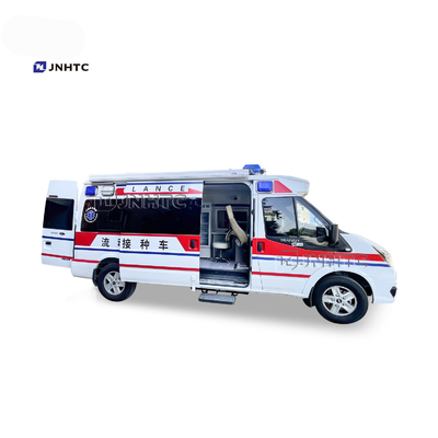 Vacunación móvil médica Van Ambulance Car de la emergencia Euro5