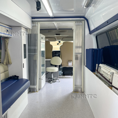 Vacunación móvil médica Van Ambulance Car de la emergencia Euro5