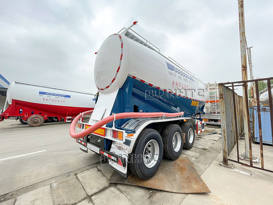 Carguero de graneles del cemento de 3 Axle Heavy Duty Semi Trailers 50 CBM