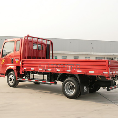 El anuncio publicitario de poca potencia de SINOTRUK HOWO 4x2 acarrea 2 la tonelada 5 Ton Flatbed Truck de la tonelada 3