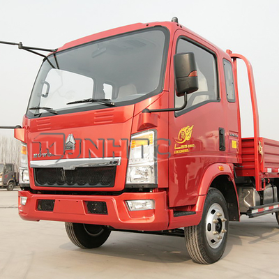 El anuncio publicitario de poca potencia de SINOTRUK HOWO 4x2 acarrea 2 la tonelada 5 Ton Flatbed Truck de la tonelada 3