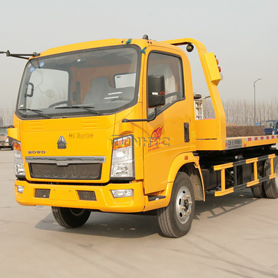 Sinotruk HOWO nuevo/utilizó 3 toneladas de camión de auxilio Tow Road Block Removal Truck de 4x2