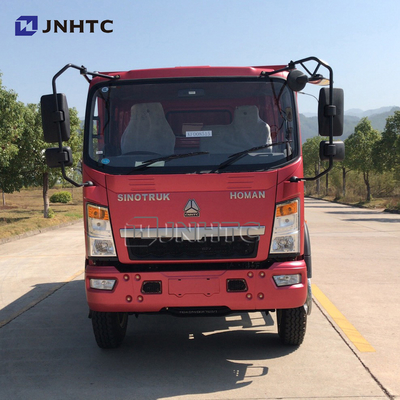 Camión volquete 4x2 290hp Tipper Dumper Truck de las ruedas de la tonelada 6 de Sinotruk Homan Euro2 10