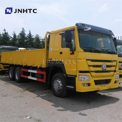 camión pesado plano del cargo de 6X4 371HP con el flanco