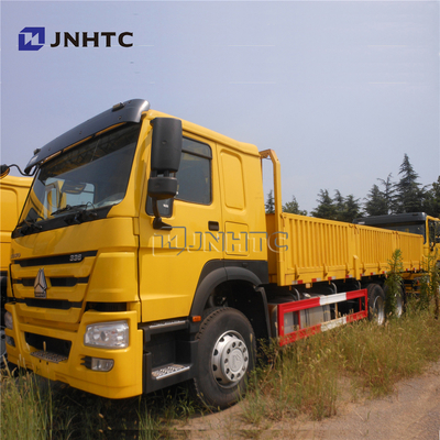 camión pesado plano del cargo de 6X4 371HP con el flanco