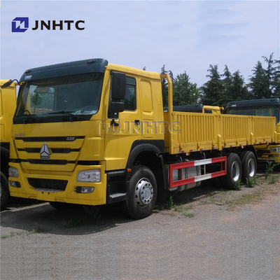 camión pesado plano del cargo de 6X4 371HP con el flanco