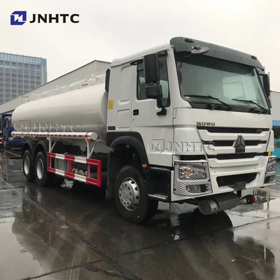 Depósito de gasolina del camión de HOWO 6x4 semi que reaprovisiona 12cbm de combustible 15cbm Euro2 Euro3