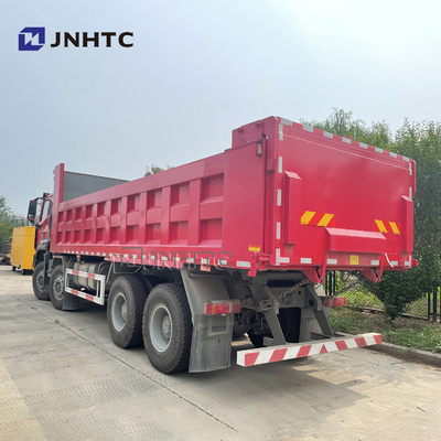 Ruedas resistentes Euro2 380hp del cuerpo 12 del cargo del camión volquete de Sinotruk HOHAN 8x4 los 9.3m